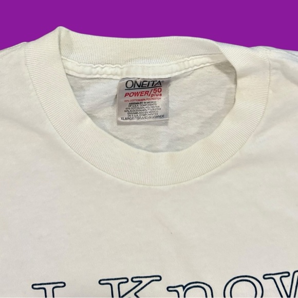 90s “I Know I’m Special… No Junk!” Tee - Picture 4 of 4